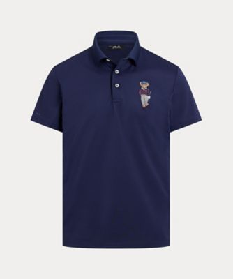 （RLX）テーラード フィット Polo ベア ポロシャツ （410ネイビー） RLX）テーラード フィット Polo ベア パフォーマンス
