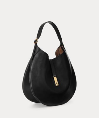 Polo ID カーフスキン ラージ ショルダー バッグ