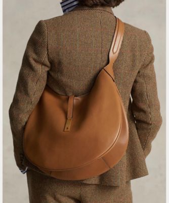 Polo ID カーフスキン ラージ ショルダー バッグ