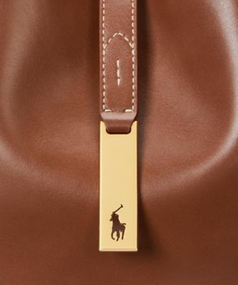 Polo ID レザー スモール ショルダー バッグ