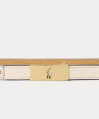 Polo ID リバーシブル ヴァケッタ レザー ベルト