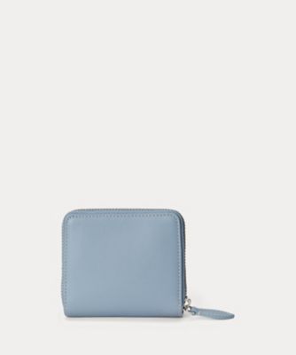 Polo ベア レザー コンパクト ウォレット