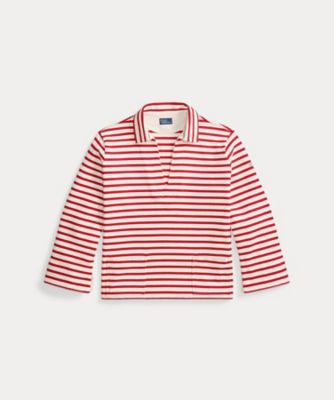 ストライプド スプリットプラケット マリナー Tシャツ