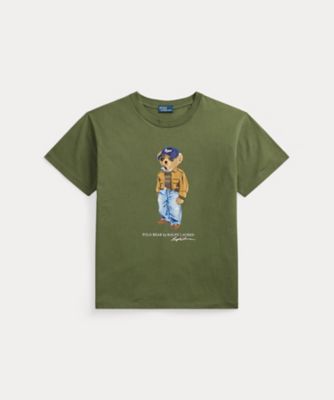Polo ベア コットン ジャージー Tシャツ
