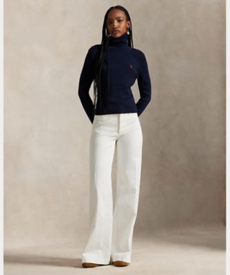 専用POLO RALPH LAUREN　WOMEN　ポロ　ラルフローレン　パンツ POLO RALPH LAUREN WOMENS (Women)のロング(フルレングス)パンツ