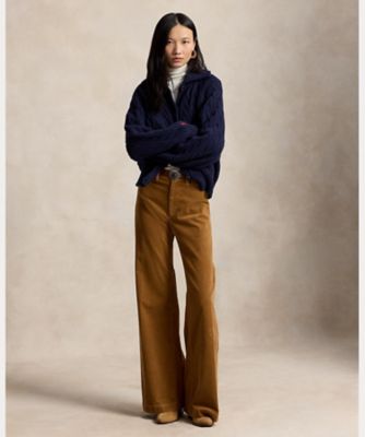 POLO RALPH LAUREN WOMENS (Women)のロング(フルレングス)パンツ