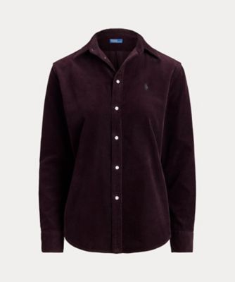 クラシック フィット コットン コーデュロイ シャツ 