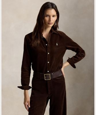 ＜POLO RALPH LAUREN WOMENS (Women)＞クラシック　フィット　コットン　コーデュロイ　シャツ（ＷＭＰＯＳＨＴＮＤＯ２１１７０）