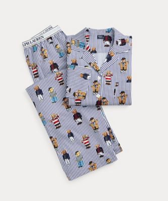 Polo ベア ロングスリーブ パジャマ セット