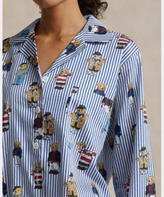 Polo ベア ロングスリーブ パジャマ セット