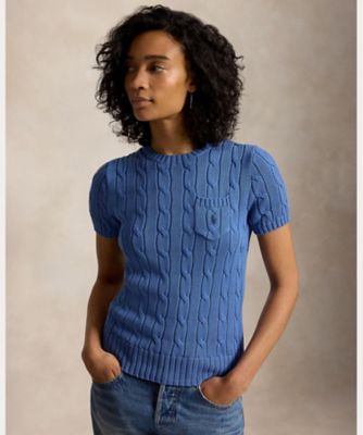 ブルー系 POLO RALPH LAUREN WOMENS (Women)のニット・セーター