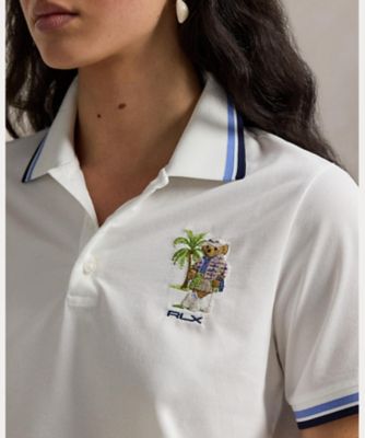 RLX）Polo ベア ジャージー ポロシャツ