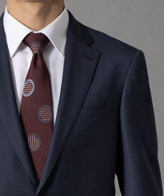 D'URBAN (Men)/ダーバン ダーバン D'URBAN SESSERA ネイビー無地スーツ(1105400031) 38_ネービーブルー 【三越伊勢丹/公式】