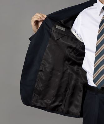 ダーバン D'URBAN r．a．s．o． ネイビーシャドーストライプ