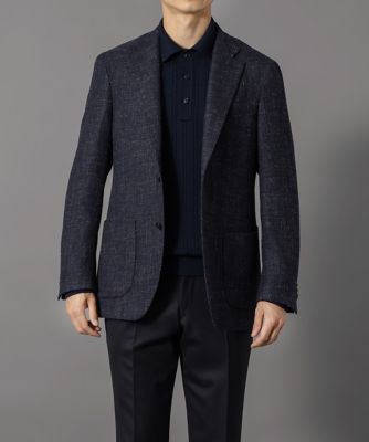 D'URBAN (Men)/ダーバン ダーバン D'URBAN Zeal ホップサックジャケット(1105404215) 39_ネービーブルー コート・ジャケット【三越伊勢丹/公式】