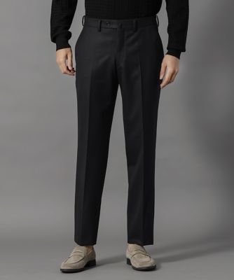 D'URBAN (Men)/ダーバン ダーバン D'URBAN【Active r.a.s.o.】ダイヤゴナル柄ドレスパンツ(0プリーツ)(1105443211) 99_クロ パンツ・ズボン【三越伊勢丹/公式】