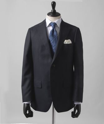 D’URBAN (Men)/ダーバン ネイビーブレザー（背抜き）（セパレーツ）（１１０５５０５６３０）