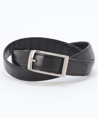 ダーバン D'URBAN リバーシブル（スムース＊クロコ型押し