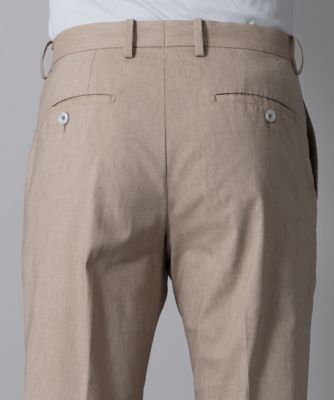リネン混ストレッチパンツ（セパレーツ）（１６０５２４０００８）