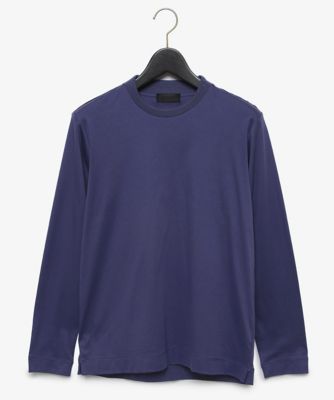 D'URBAN (Men)/ダーバン ダーバン D'URBAN コットンスムースドレスカットソー(1605271001) 35_アオ トップス【三越伊勢丹/公式】