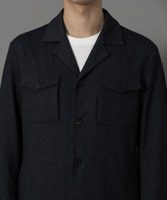 ダーバン D'URBAN 無地調プリントジャージーニット