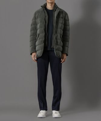 【送料無料】D'URBAN (Men)/ダーバン ダーバン D'URBAN フェイクレイヤードダウンコート(1605412029) 48_パイングリーン コート・ジャケット【三越伊勢丹/公式】