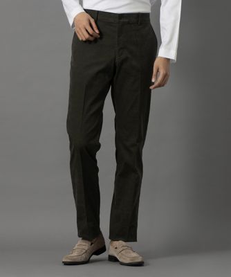 ダーバン D'URBAN ストレッチ別珍ドレスパンツ