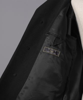 ダーバン D'URBAN ビーバーバルカラーコート（ロングレングス