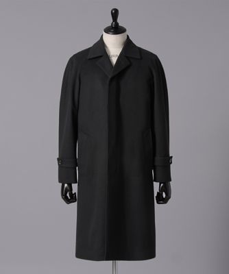 【送料無料】D'URBAN (Men)/ダーバン ダーバン D'URBAN ビーバーバルカラーコート(ロングレングス)(1605452261) 99_クロ 【三越伊勢丹/公式】