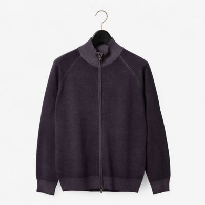 D'URBAN (Men)/ダーバン ダーバン D'URBAN ガーメントダイフルジップカーディガン(1605461002) 29_モーブ トップス【三越伊勢丹/公式】