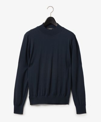 D'URBAN (Men)/ダーバン ダーバン D'URBAN 16GG天竺モックネックニット(1605465031) 37_ダルブルー トップス【三越伊勢丹/公式】