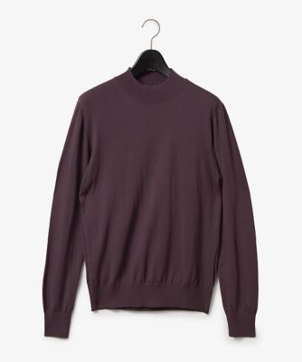 D'URBAN (Men)/ダーバン ダーバン D'URBAN 16GG天竺モックネックニット(1605465031) 78_オールドローズ トップス【三越伊勢丹/公式】