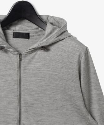 ダーバン D'URBAN ウールジャージーフルジップパーカー