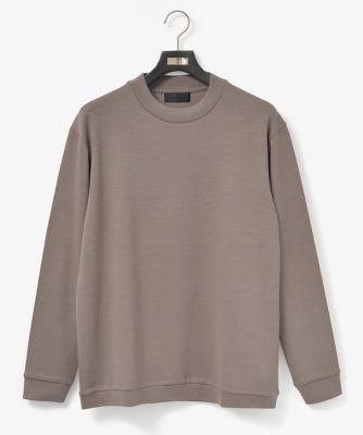 D'URBAN (Men)/ダーバン ダーバン D'URBAN ウールジャージーモックネックニット(1605471007) 83_ベージュ トップス【三越伊勢丹/公式】