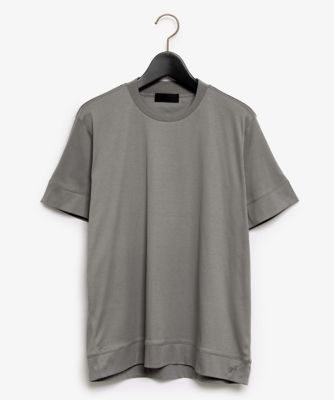 D'URBAN (Men)/ダーバン ダーバン D'URBAN コットンスムースドレスカットソー(ショートスリーブ)(1605472002) 94_グレー トップス【三越伊勢丹/公式】