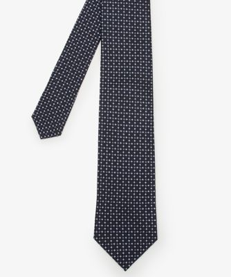 D'URBAN (Men)/ダーバン ダーバン D'URBAN マイクロスクエアチェックネクタイ(1605480422) 38_ネービーブルー 【三越伊勢丹/公式】