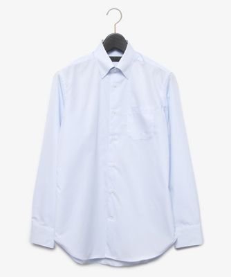 ＜D’URBAN (Men)＞サックスブロードドレスシャツ（スナップダウン）（１６０５５２１３０３）
