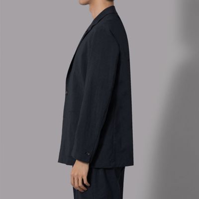 ダーバン D'URBAN デニムライクサッカージャケット