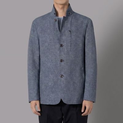 ダーバン D'URBAN ツイルプリントフィールドジャケット