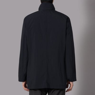 ダーバン D'URBAN ネイビースタンドパッカブルジャケット