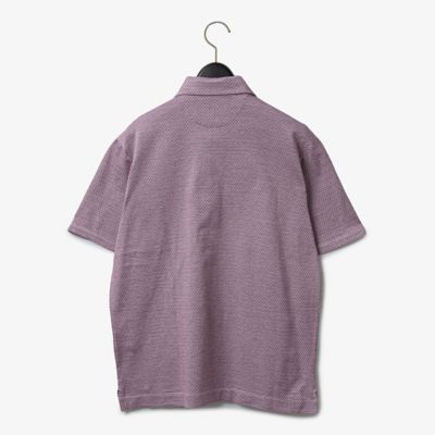 ダーバン D'URBAN ダイヤ小紋カラーポロシャツ（ショート