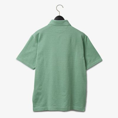ダーバン D'URBAN ダイヤ小紋カラーポロシャツ（ショート