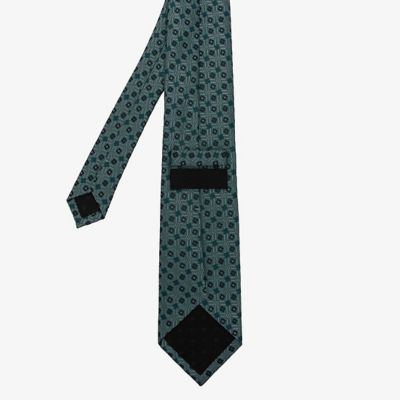 ダーバン D'URBAN シャープラインスクエアモチーフネクタイ