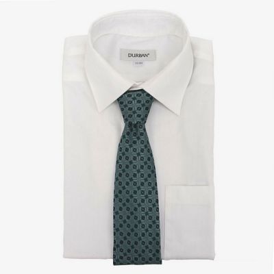 シャープラインスクエアモチーフネクタイ（1606280510） | D