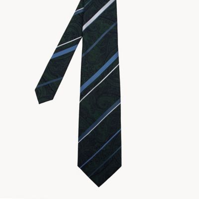 ダーバン D'URBAN 【WEB限定】グリーンボタニカルペイズリー