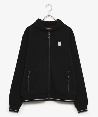 オオニシライオン様 1PIU1UGUALE3 GOLF ジップ パーカー Ⅲ 黒 1PIU1UGUALE3 - RIDERS PARKA / スキューバ ダブルジャージ