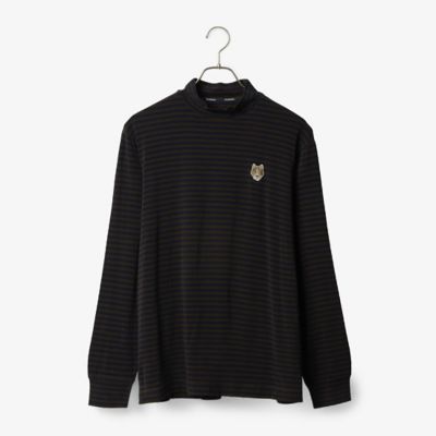 D'URBAN (Men)/ダーバン ダーバン D'URBAN【D'URBAN GOLF 】ミップボーダーモックネックカットソー(1805471036) 38_ネービーブルー トップス【三越伊勢丹/公式】