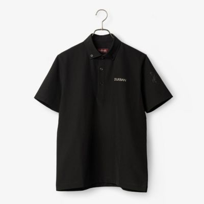 D'URBAN (Men)/ダーバン ダーバン D'URBAN【D'URBAN GOLF 】ロゴプリントポロシャツ(ショートスリーブ)(1805474031) 99_クロ トップス【三越伊勢丹/公式】