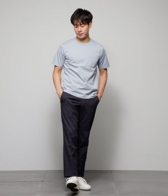 Ｉ　ｃｏｔｏｎｉ　ｄｉ　Ａｌｂｉｎｉ　天竺　無地　半袖クルーネックＴシャツ（２０２４１１６１２５５２）