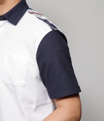 kerog　ハニカム織りネイビー ポロシャツ L 楽天市場】ポロシャツ 9006 POLOIZM DRY半袖ポロシャツ 小倉屋